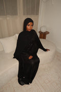 Black Sequin Abaya